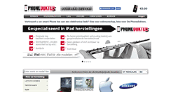 Desktop Screenshot of iphonedokter.eu